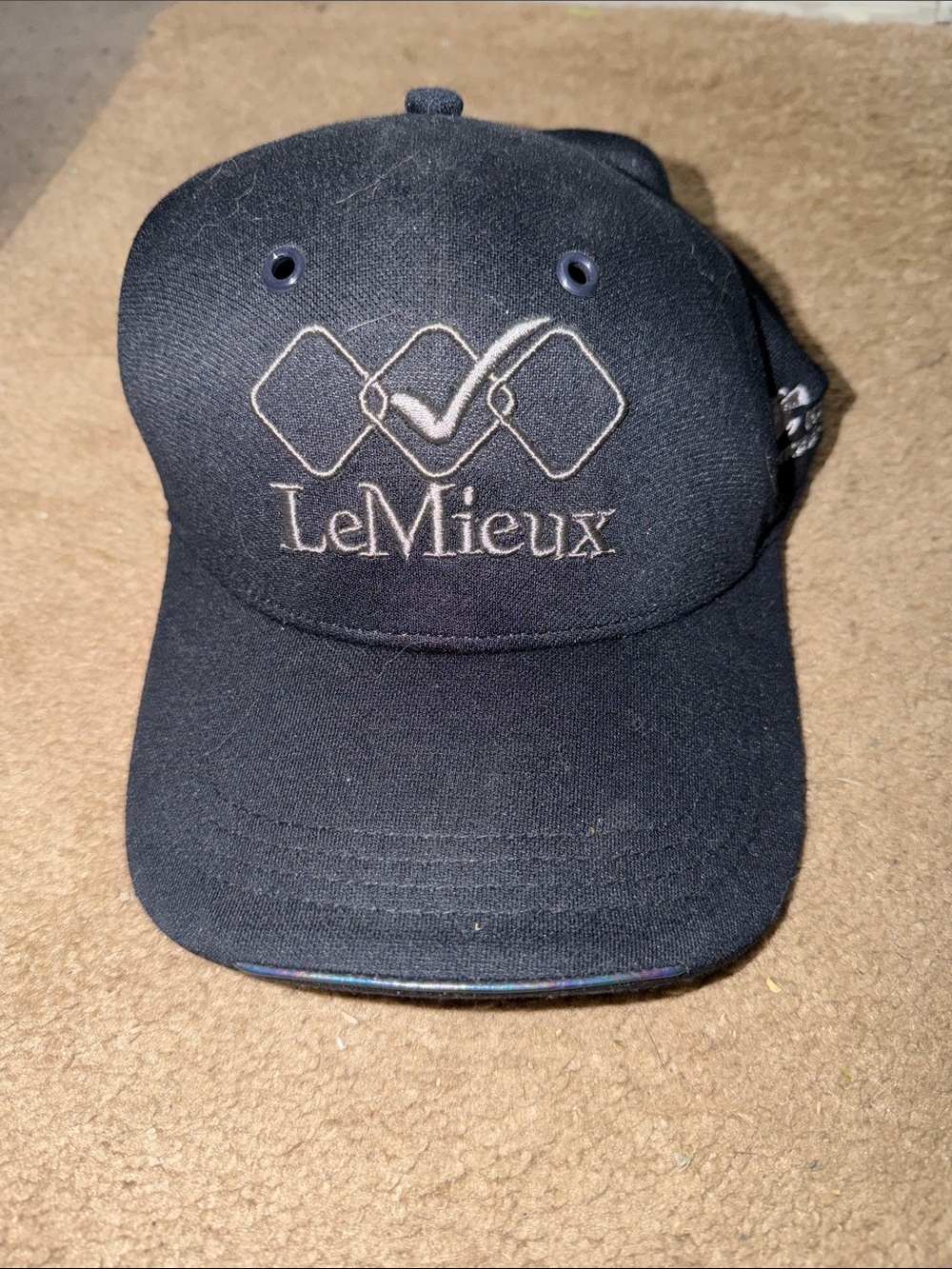 LeMieux navy Embroidered Baseball Cap